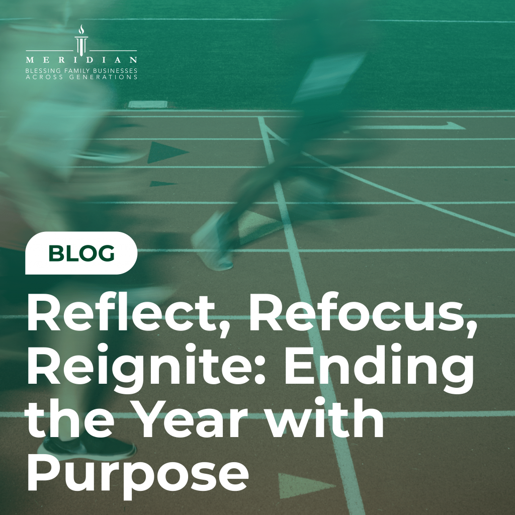 Reflect, Refocus, Reignite: Ending the Year with Purpose