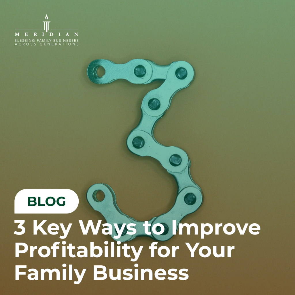 3 Key Ways to Improve Profitability for Your Family Business