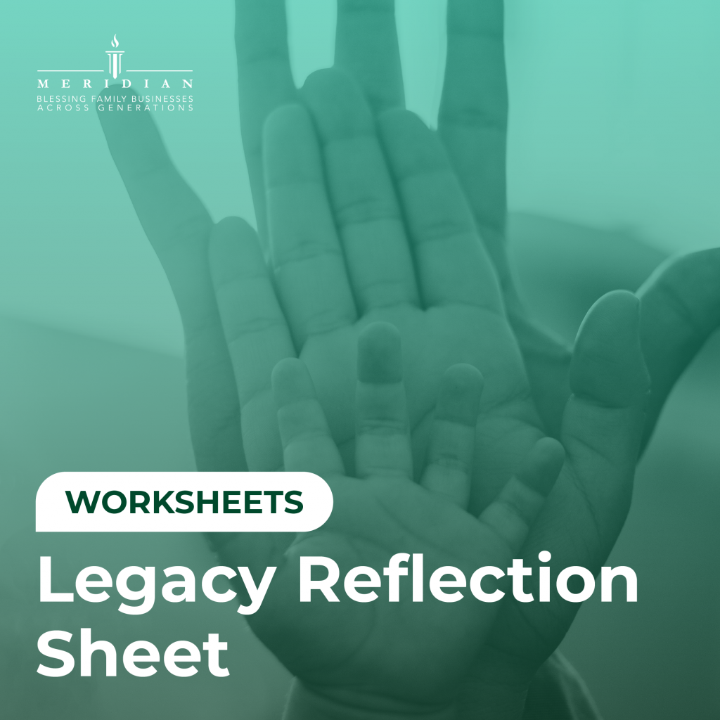 Use These 3 Questions to Reflect on the Legacy You Want to Leave